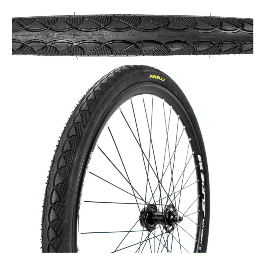 Pneu Bike Bicicleta 700 X 35 Pirelli Touring Serve Em Aro 29 Cor Preto em Oferta na Shopee