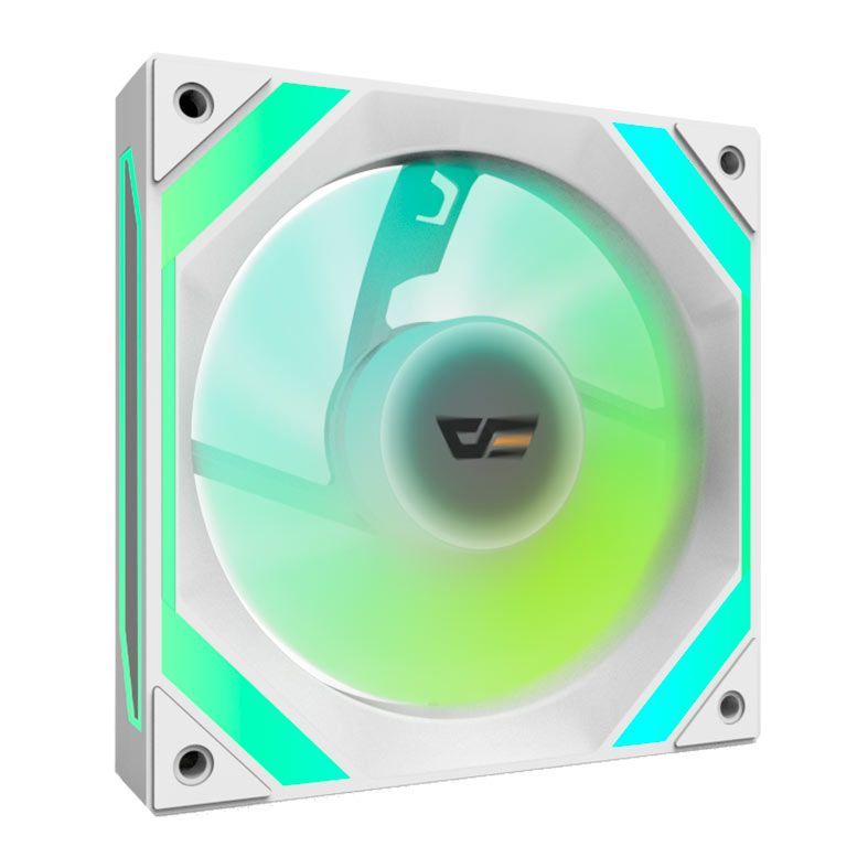 Detalhes do Ventoinha Aigo Darkflash DM22R Pro Reverse, ARGB, 120mm, Branco, DM22RPRO-WH