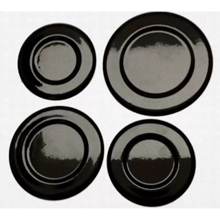 kit 4 espalhadores tampinhas para fogão continental caprice 1 grande 1 média 2 pequenas em Oferta na Shopee