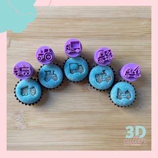 Carimbos para Doces Brigadeiro  - Transportes 2 em Oferta na Shopee