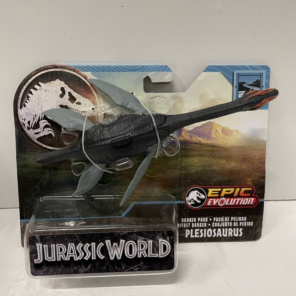 Jurassic World - Dinossauro Plesiosaurus - Epic Evolution HLN49 - Mattel LEON