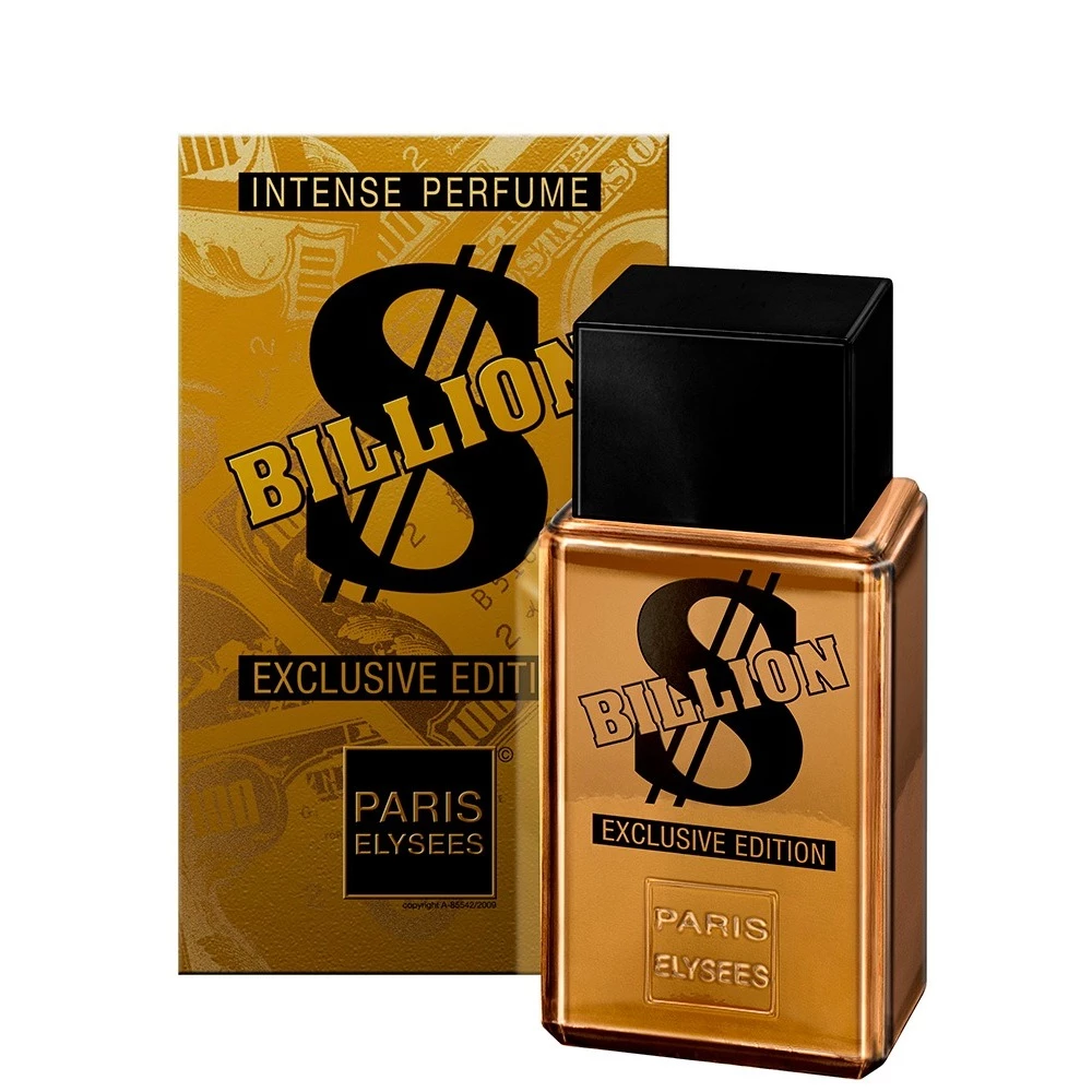 Billion $ Exclusive Edition 100 Ml Paris Elysees Lançamento 2024