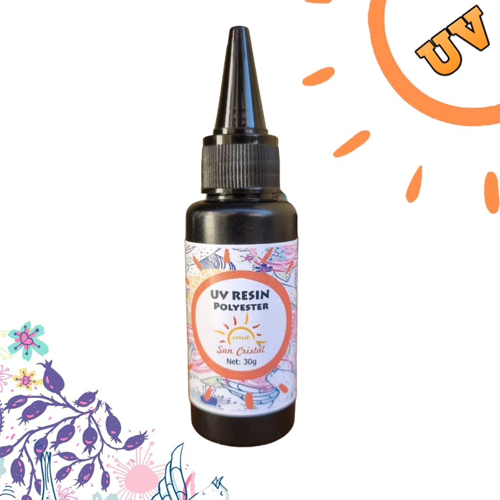 Resina UV Cura ao Sol ou Luz UV em Minutos - SunCristal em Oferta na Shopee