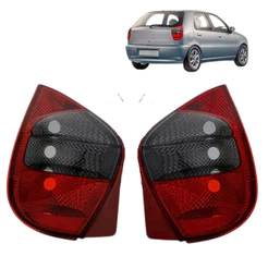 Par Lanterna Traseira Palio Fire G2 2001 2002 2003 2004 2005 2006 Fume