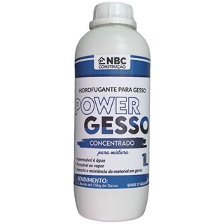 Hidrofugante Power Gesso Para Diluir Em Massa Banheiro/Lavanderia 1litro em Oferta na Shopee