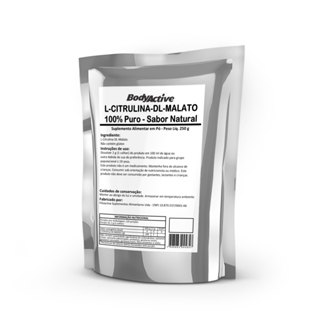 Citrulina Malato 250 g Bodyactive em Oferta na Shopee