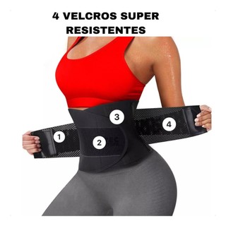 Cinta Modeladora Redutora De Medidas Imediata Cinta Perder Barriga Ajuda Emagrecer + Queimar Gordura Secar
