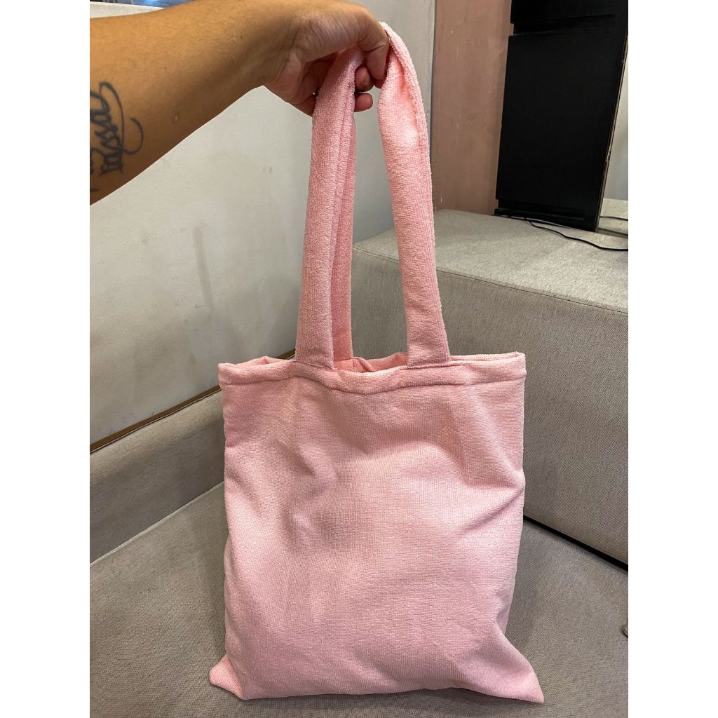 Ecobag Lisa Rosa, Ecobag Rosa bolsa sacola ecológica,escola,faculdade, curso,personalizado,brinde,praia,moda,brinde