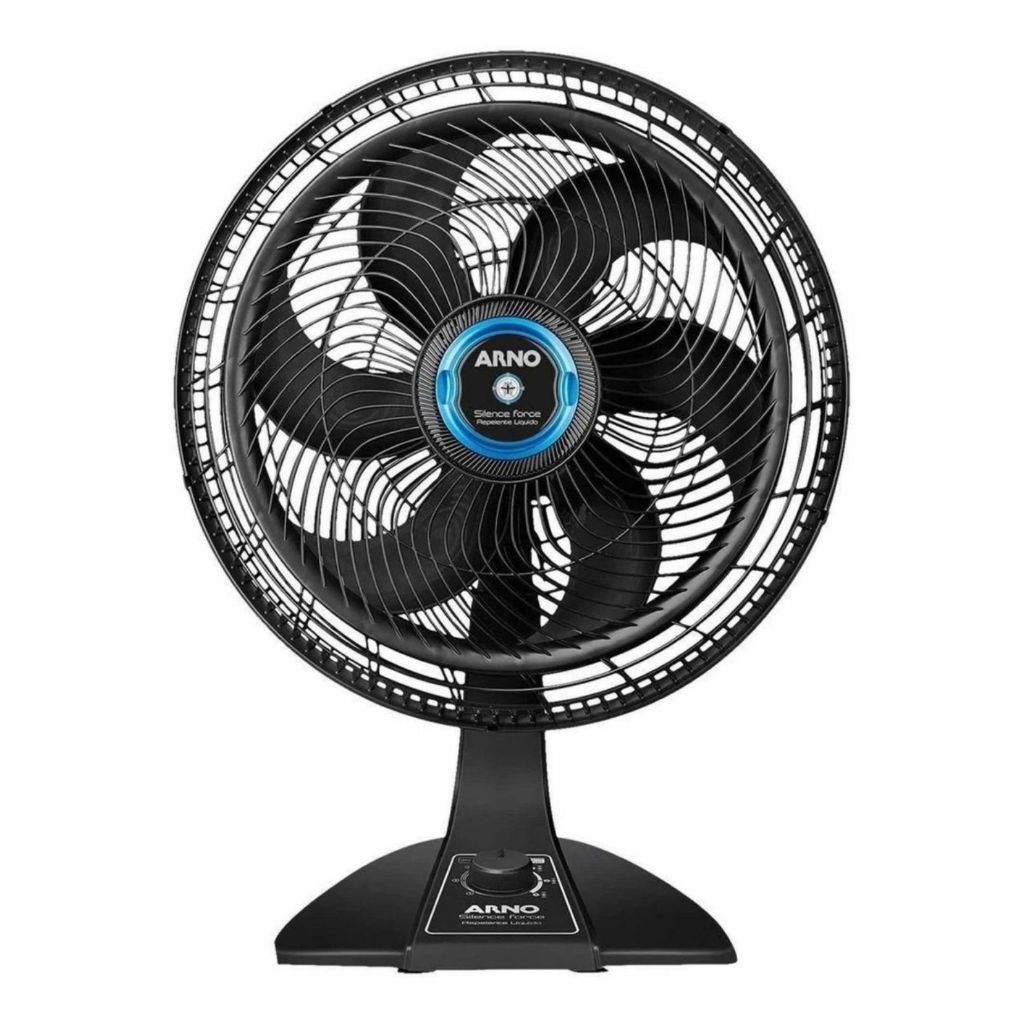 Kit Base/Pé Ventilador Arno + Pescoço + Capa do motor + Pino de Oscilação + Botão Ejetor. Silence Force 40cm — imagem 2 de 2