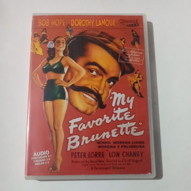 DVD MINHA MORENA LINDA / BOB HOPE