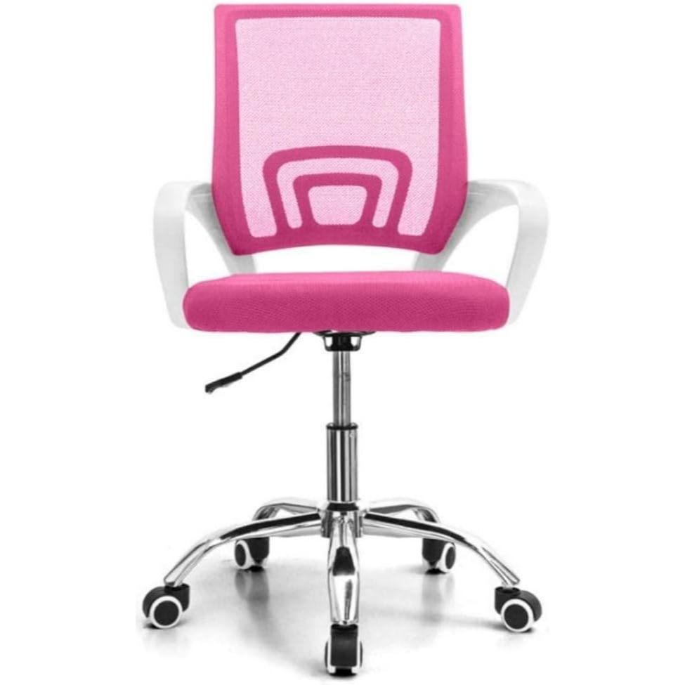 Cadeira Escritório Diretor Tela Mesh e Base Giratória Confortável Várias Cores