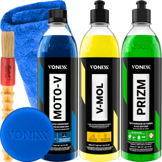 Limpeza Automotiva Prizm V-Mol Moto-V 500ml Vonixx em Oferta na Shopee