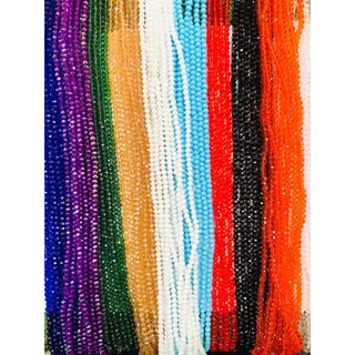 Fio de Cristal Facetado 04mm aprox. 120 peças - em Oferta na Shopee