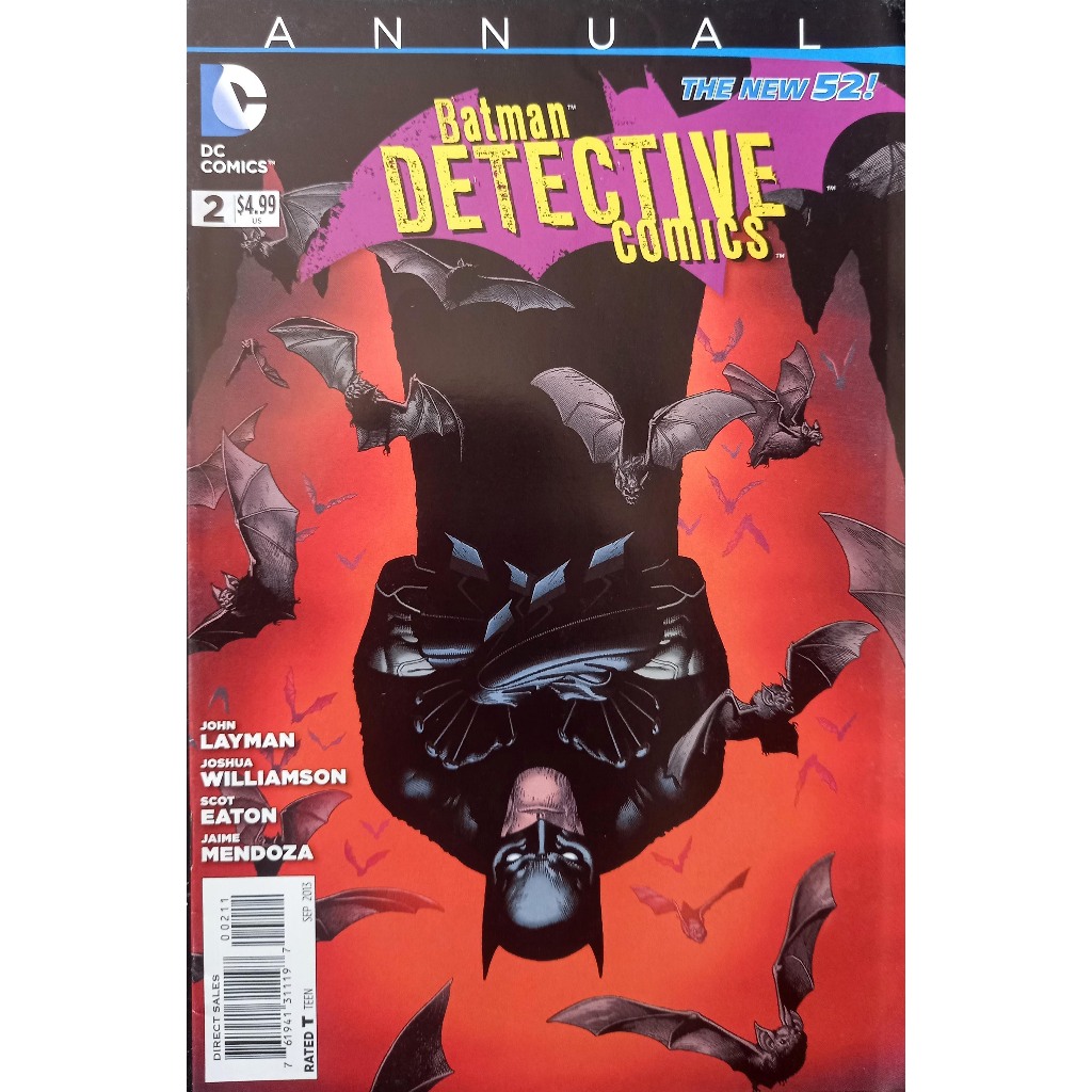 Hq DC Batman Detective Comics 2 - Annual - The New 52! - Importada - 2013 - DC Comics
