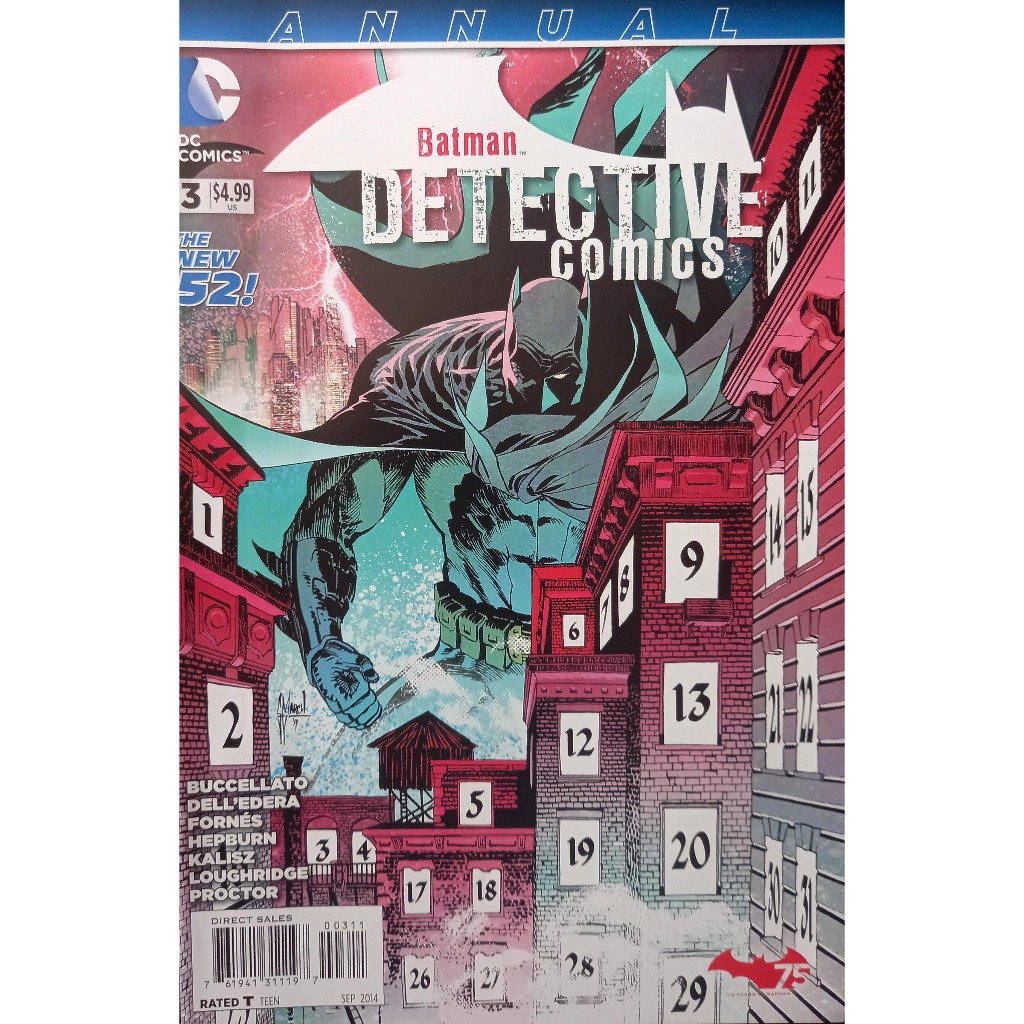 Hq DC Batman Detective Comics 3 - Annual - The New 52! - Importada - 2014 - DC Comics