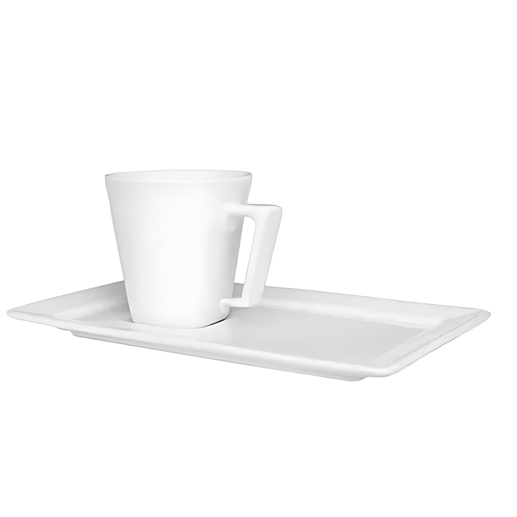 Xícara de Café Plateau Porcelana Oxford 65ml com Pires / Luxo / Qualidade / Sofisticado