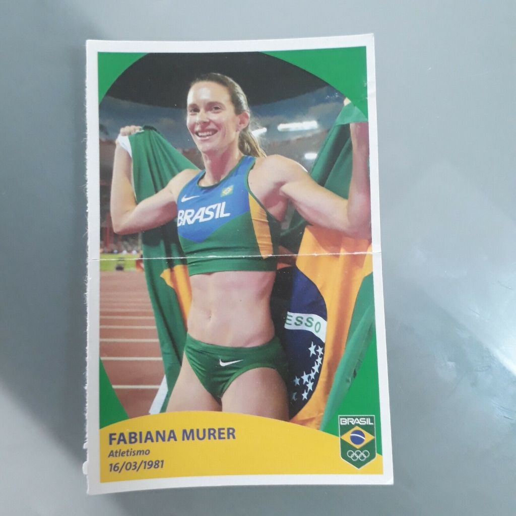02 Figurinhas Fabiana Murer Panini Jogos Olímpicos Rio 2016