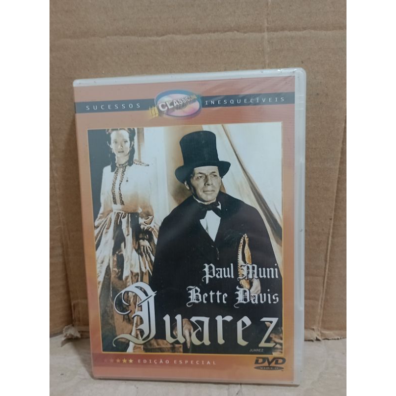 DVD JUAREZ (BETTE DAVIS/PAUL MUNI) (ORIGINAL/LACRADO)