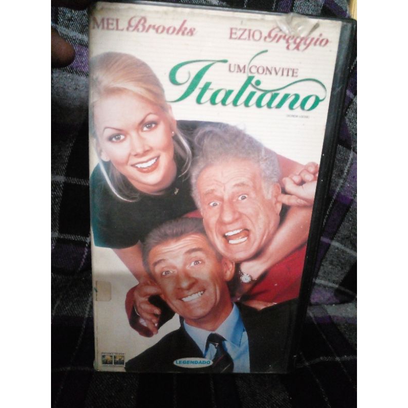 VHS Um convite italiano ( legendado) Mel Brooks