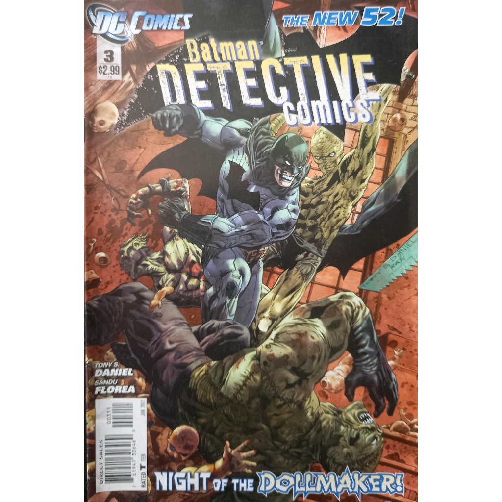 Hq DC Batman Detective Comics 3 - The New 52! - Importada - 2012 - DC Comics