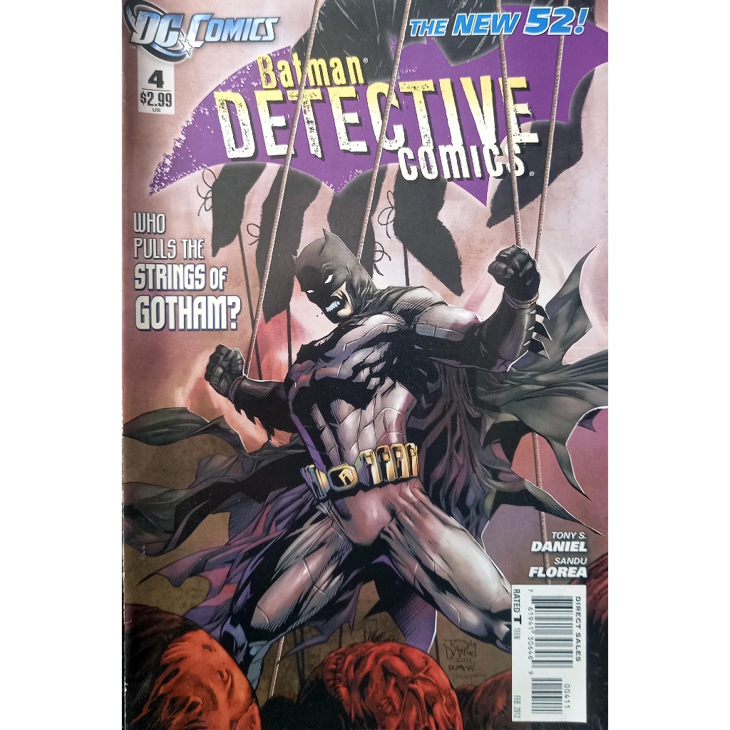 Hq DC Batman Detective Comics 4 - The New 52! - Importada - 2012 - DC Comics