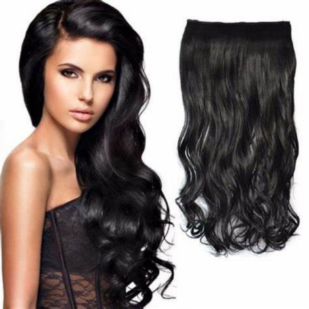 Tic Tac VIVIANE MR.CC HAIR Aplique de Cabelo Ondulado 80CM Diversas Cores FIBRA ORGANICO