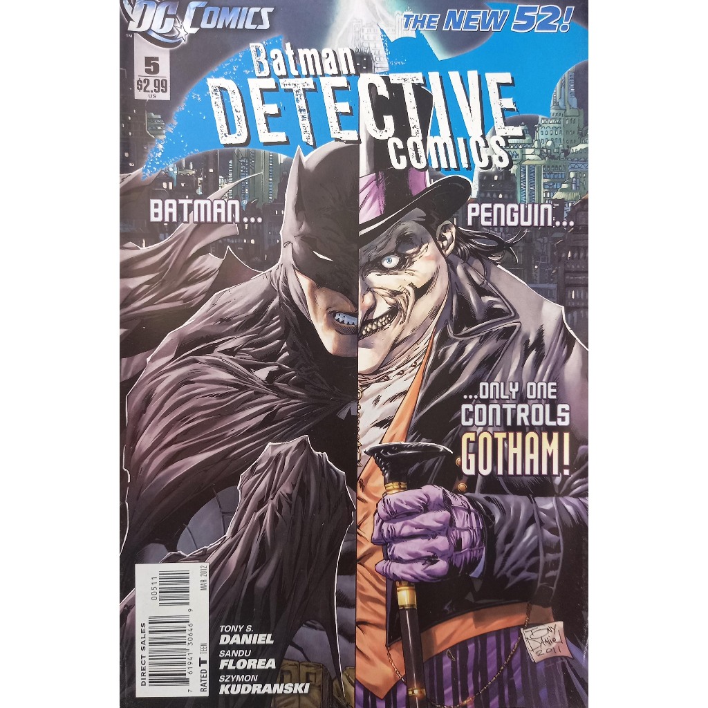 Hq DC Batman Detective Comics 5 - The New 52! - Importada - 2012 - DC Comics