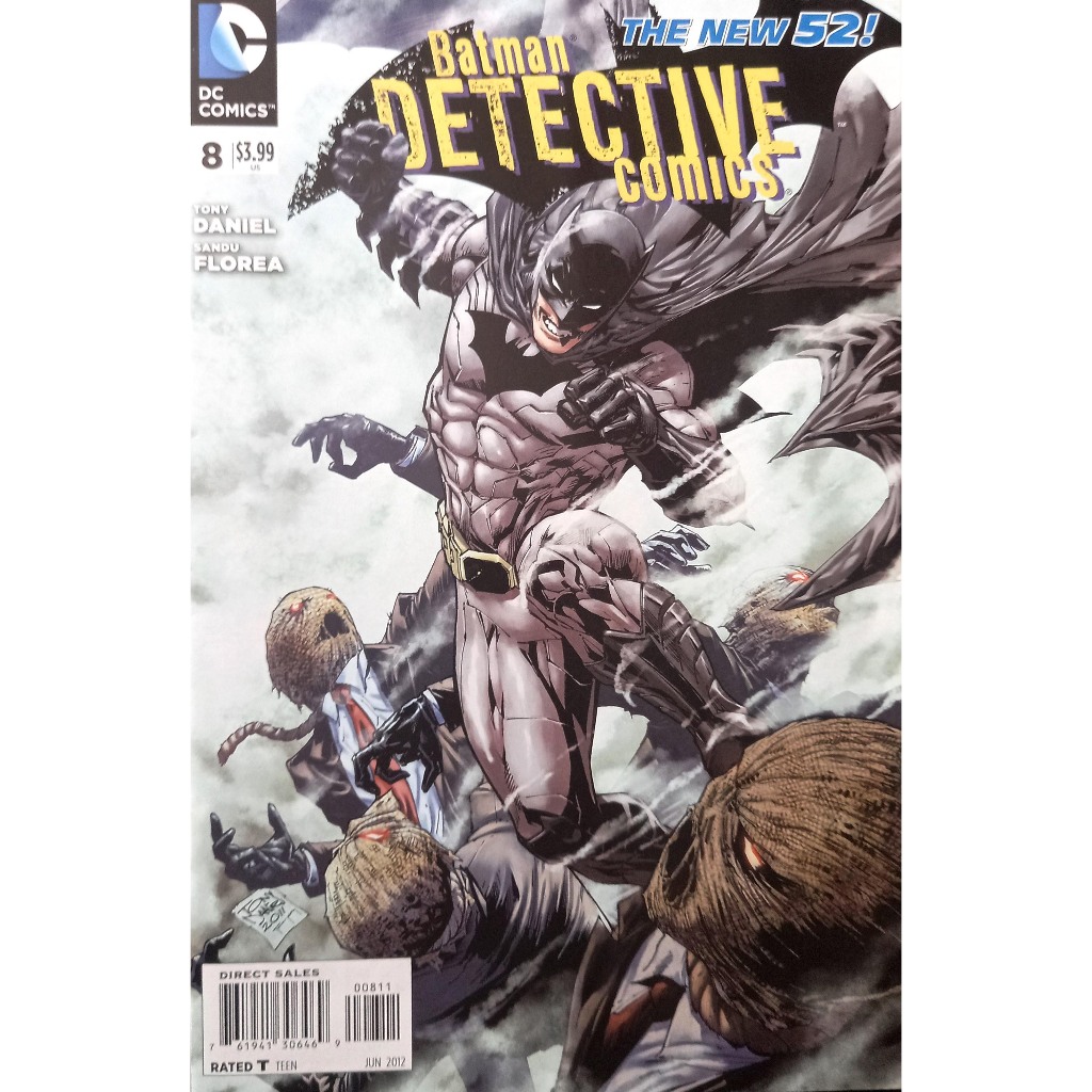 Hq DC Batman Detective Comics 8 - The New 52! - Importada - 2012 - DC Comics