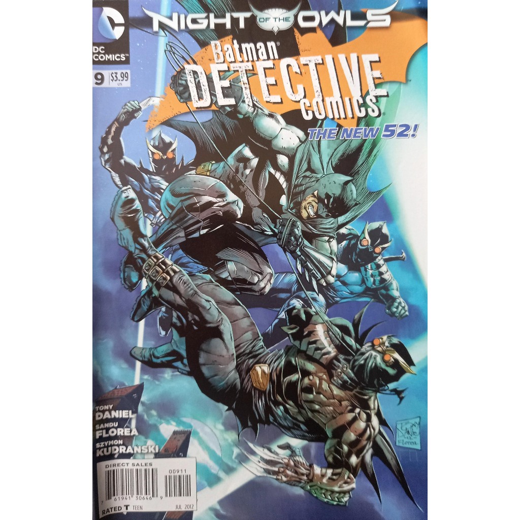 Hq DC Batman Detective Comics 9 - The New 52! - Importada - 2012 - DC Comics