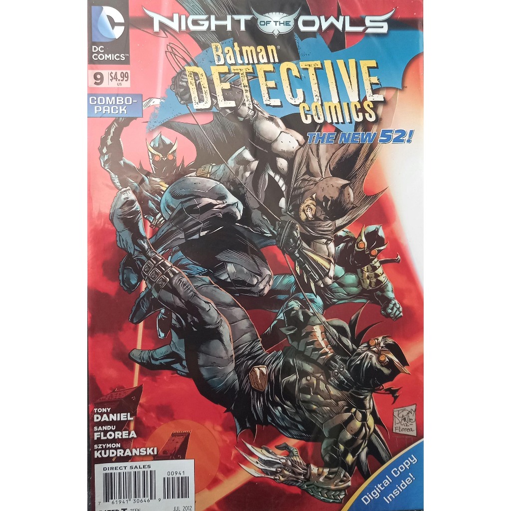 Lacrada - Hq DC Batman Detective Comics 9 - Variante - The New 52! - Importada - 2012 - DC Comics