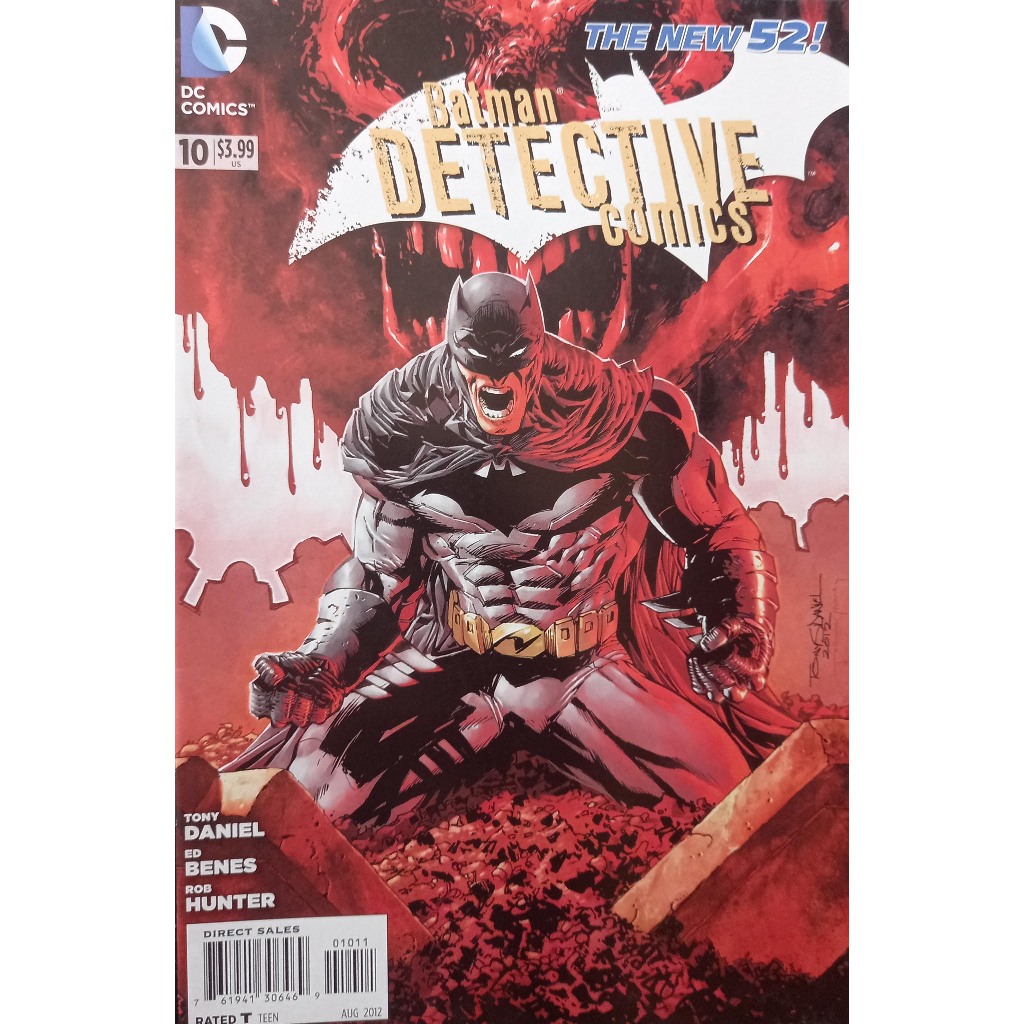 Hq DC Batman Detective Comics 10 - The New 52! - Importada - 2012 - DC Comics