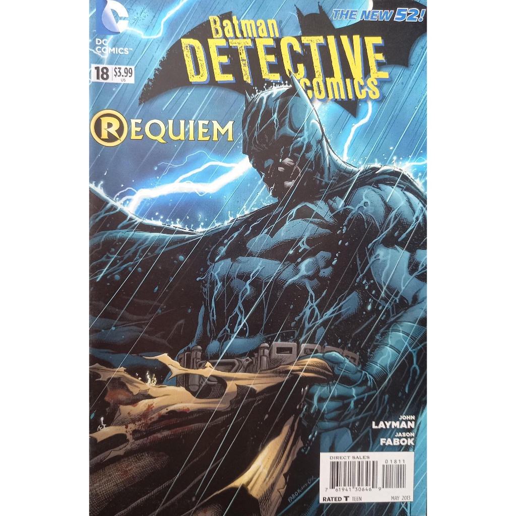 Hq DC Batman Detective Comics 18  - The New 52! - Importada - 2013 - DC Comics