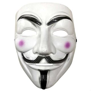 Máscara do panico Rosto Branco halloween Ref: HW-42 em Oferta na Shopee