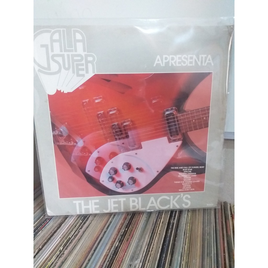 Vinil The Jet Black's - Gala Super Apresenta The Jet Black's 1982 LP