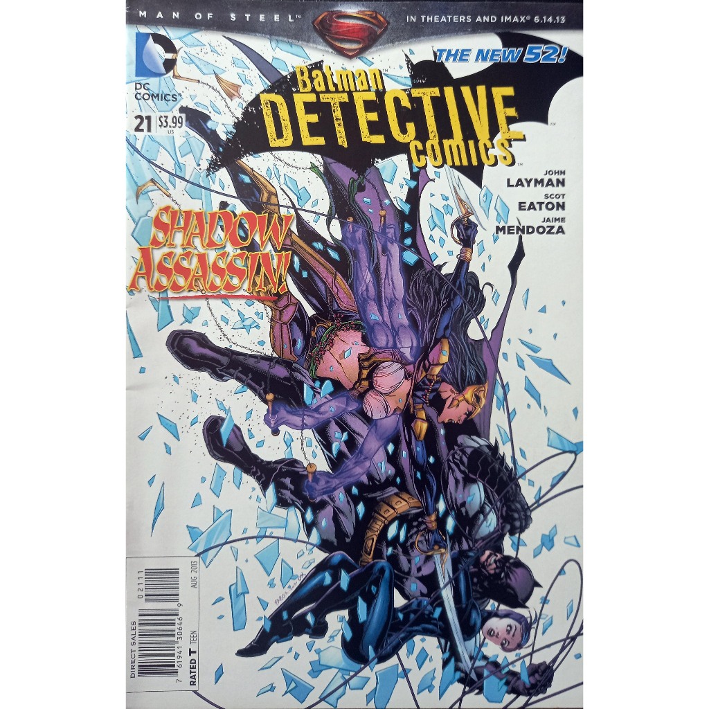 Hq DC Batman Detective Comics 21  - The New 52! - Importada - 2013 - DC Comics