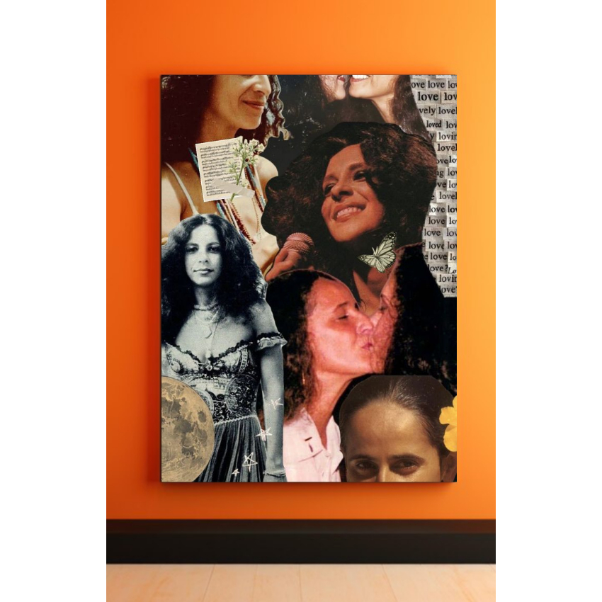 Quadro Placa Decorativa Geek Maria Bethânia Poster 01 em Oferta na Shopee