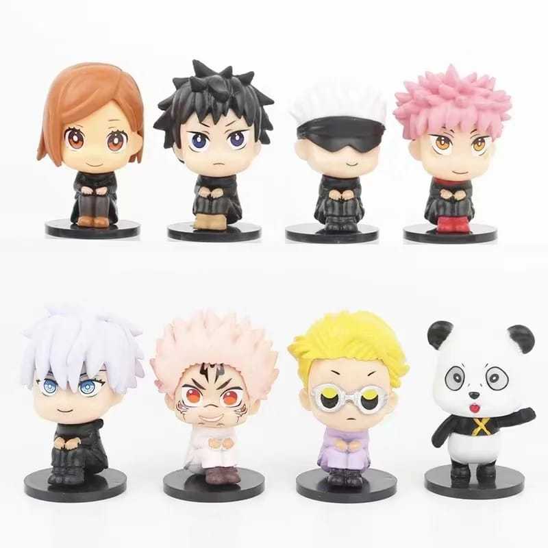 Boneco Figura de Ação Jujutsu Kaisen - Action figure do mangá e anime Jujutsu Kaisen - Itadori - Gojo - Megumi - Nobara boneca gojo megumi nobara Sukuna Nanami Panda