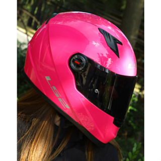 CAPACETE LS2 CLASSIC MONOCOLOR ROSA em Oferta na Shopee