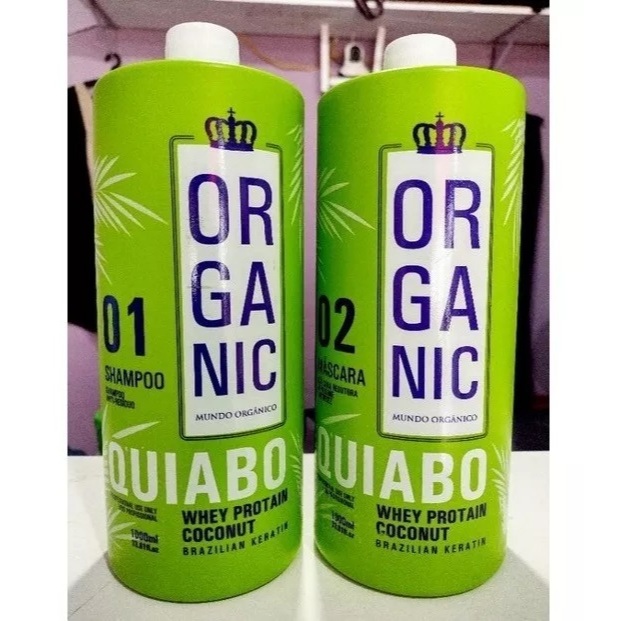 Definitiva De Quiabo Organic Fioperfeito 2x1000ml em Oferta na Shopee