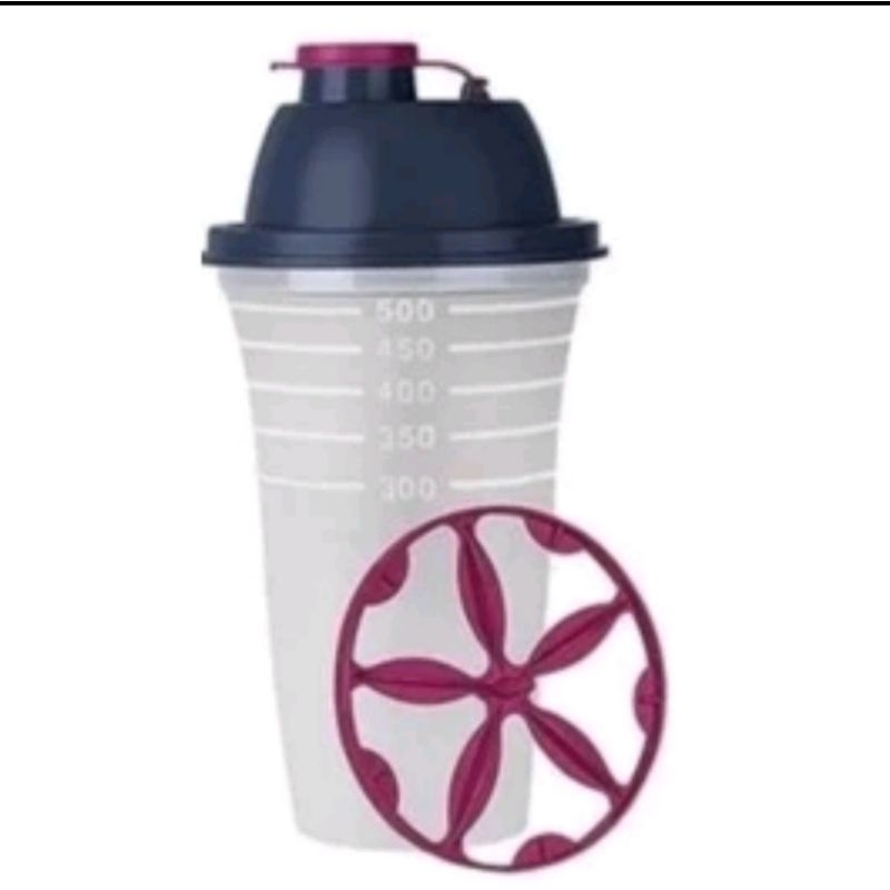 Quick Shake Tupperware 500ml cores diversas