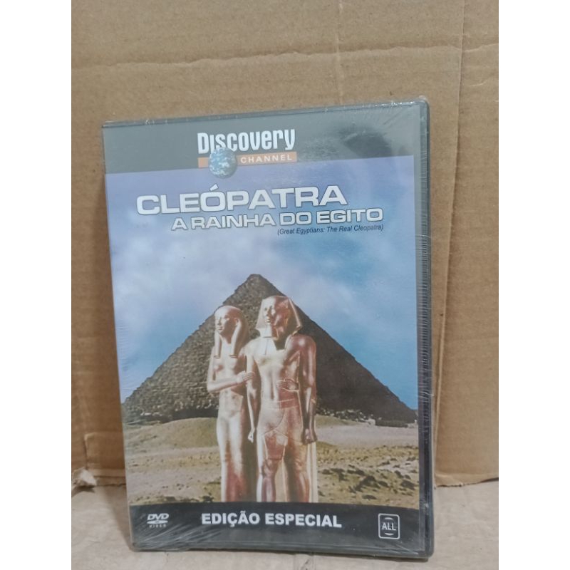 DVD CLEÓPATRA- A RAINHA DO EGITO (ORIGINAL/LACRADO)