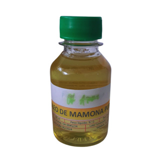 Óleo De Mamona Prensado A Frio 100% Puro 100ml em Oferta na Shopee