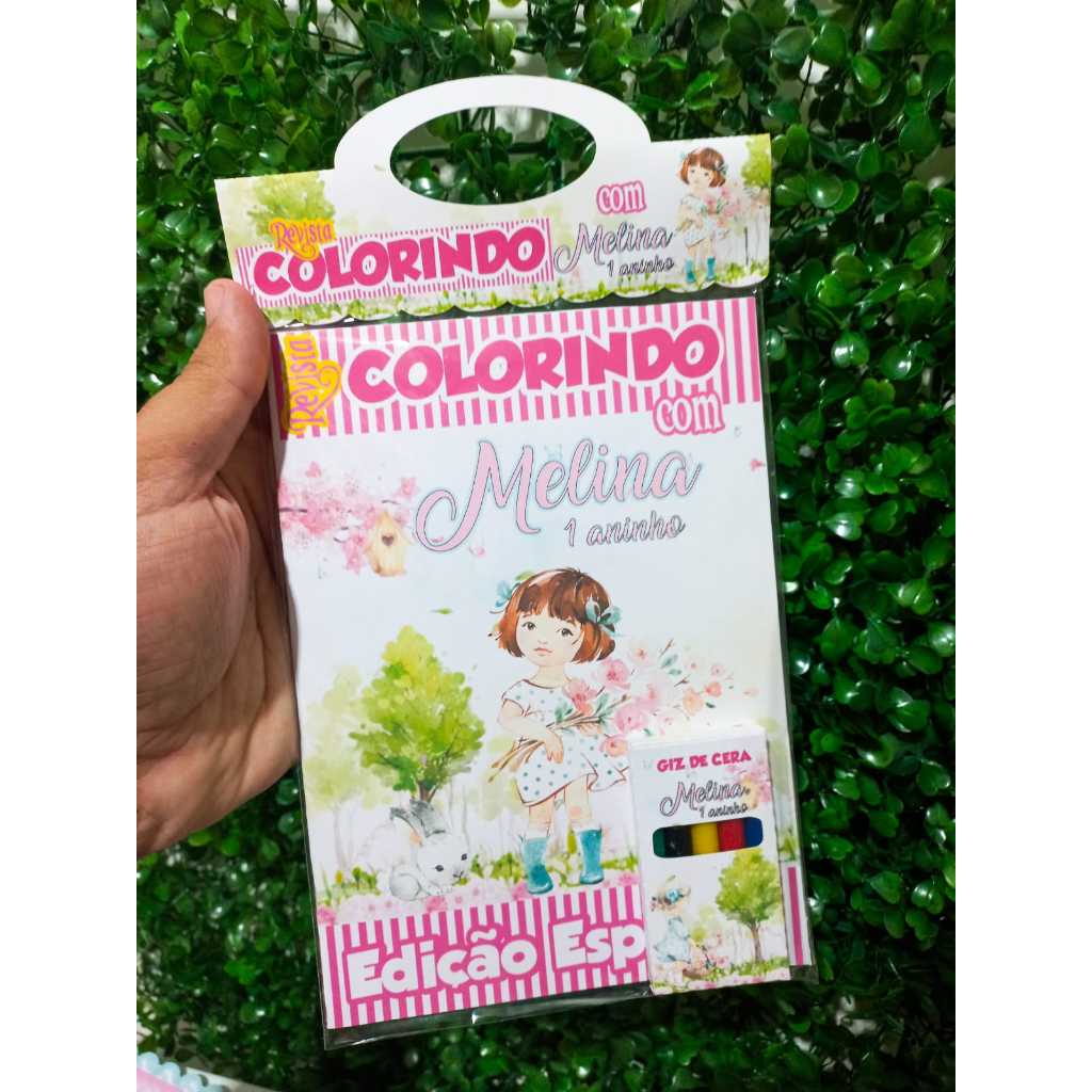 Kit Colorir Jardim Encantado | Festa Infantil Jardim Encantado| Kit Festa Jardim Encantado |Lembrancinha Jardim Encantado | Aniversário Jardim Encantado