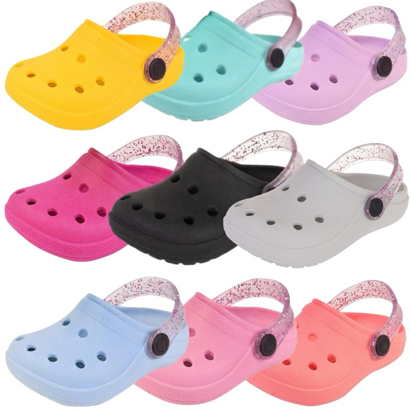 Babuche Infantil menina criança chinelo feminino lazer diversão alegria glitter