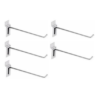 100 Ganchos Canaletado para Painel 20 cm zincado em Oferta na Shopee