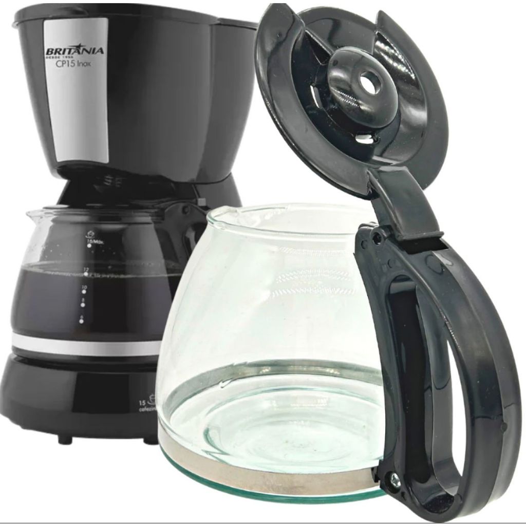 Jarra Cafeteira Britânia cp15 cp15 inox SOMENTE A JARRA em Oferta na Shopee