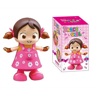 Boneca Musical Dance Girl Ela Canta Dança Anda e Acende Luzes
