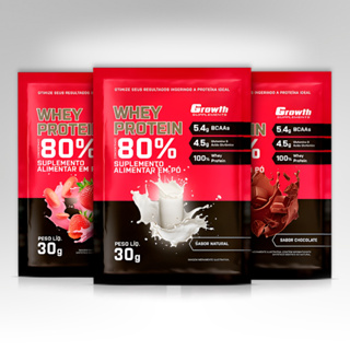 1x DOSE Whey Protein Concentrado 80% Sachês de 30g - GSupplements em Oferta na Shopee