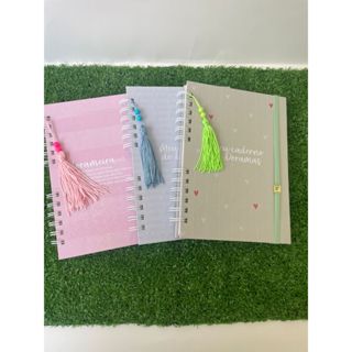 Caderno Diário de Doramas personalizados - 4 cores disponíveis em Oferta na Shopee