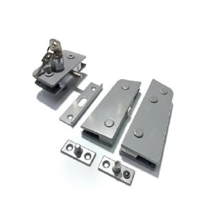 Kit Para Instalação De Porta De Vidro Blindex 08 ou 10mm Pivotante com fechadura 1520 e contra alvenaria 1504A em Oferta na Shopee